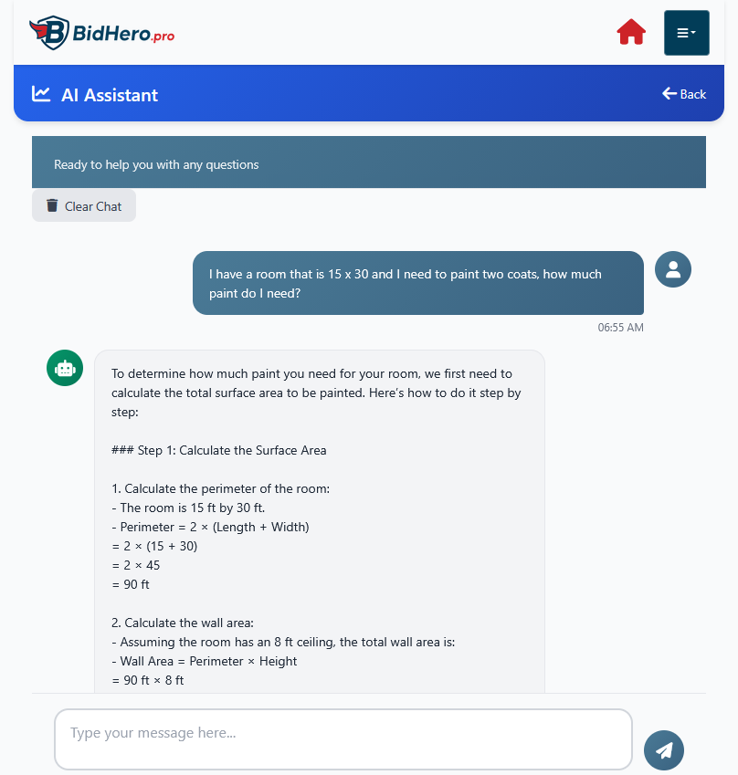 BidHero AI Assistant - 24/7 construction expert for instant answers